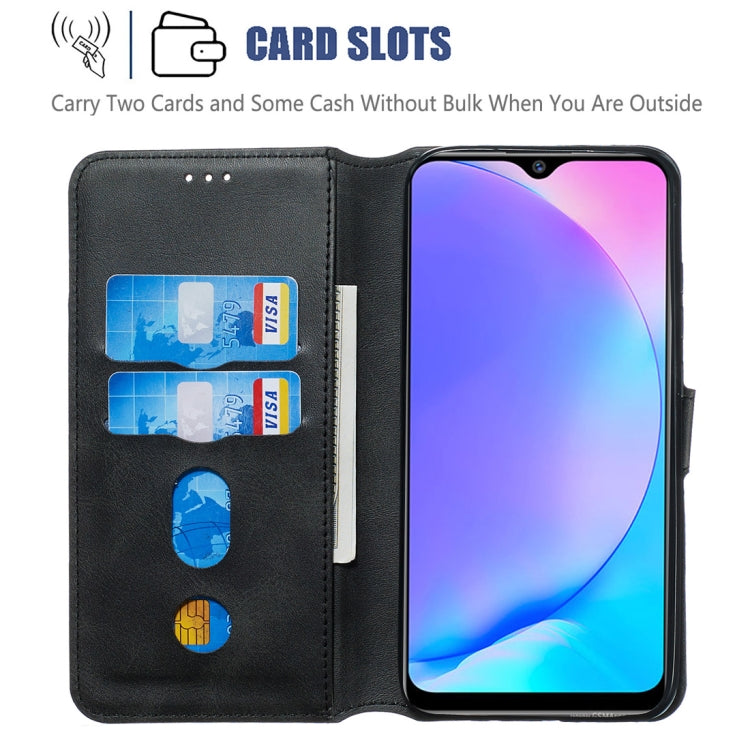For Vivo U10 / Y15 / Y17 / Y3 Classic Calf Texture Horizontal Flip PU Leather Case, with Holder & Card Slots & Wallet