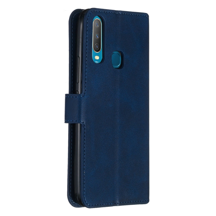 For Vivo U10 / Y15 / Y17 / Y3 Classic Calf Texture Horizontal Flip PU Leather Case, with Holder & Card Slots & Wallet