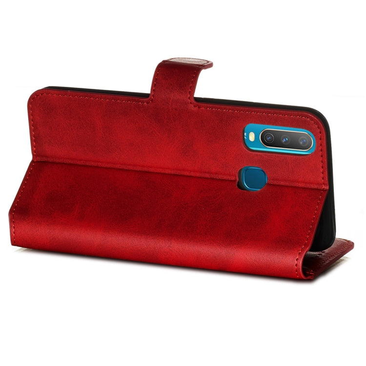 For Vivo U10 / Y15 / Y17 / Y3 Classic Calf Texture Horizontal Flip PU Leather Case, with Holder & Card Slots & Wallet