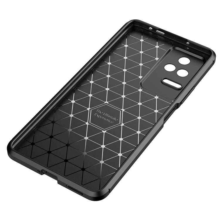 For Xiaomi Redmi K50 / K50 Pro Carbon Fiber Texture Shockproof TPU Phone Case