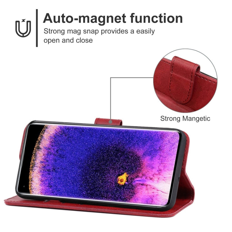 Leather Phone Case For OPPO Find X5 Pro