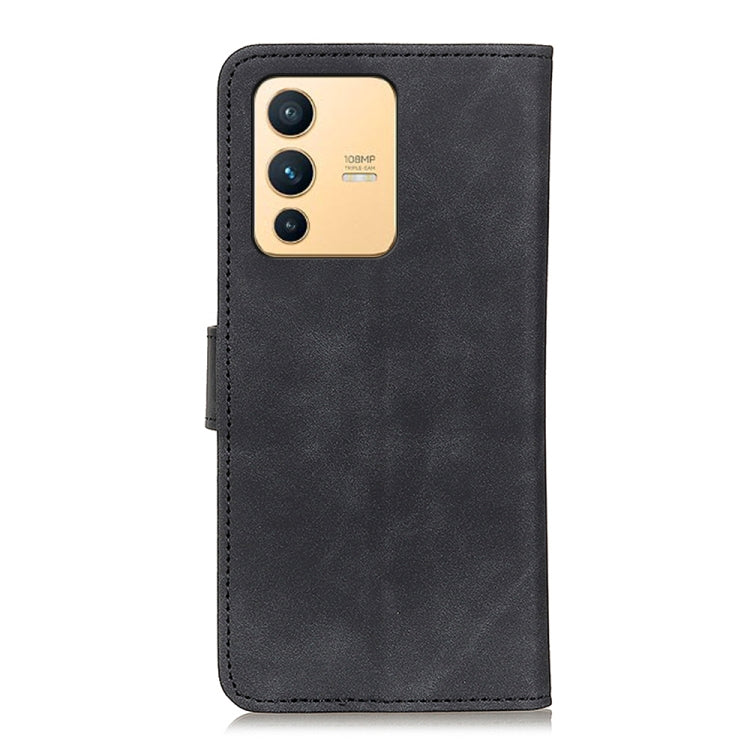 For vivo S12 / V23 5G KHAZNEH Retro Texture Flip Leather Phone Case