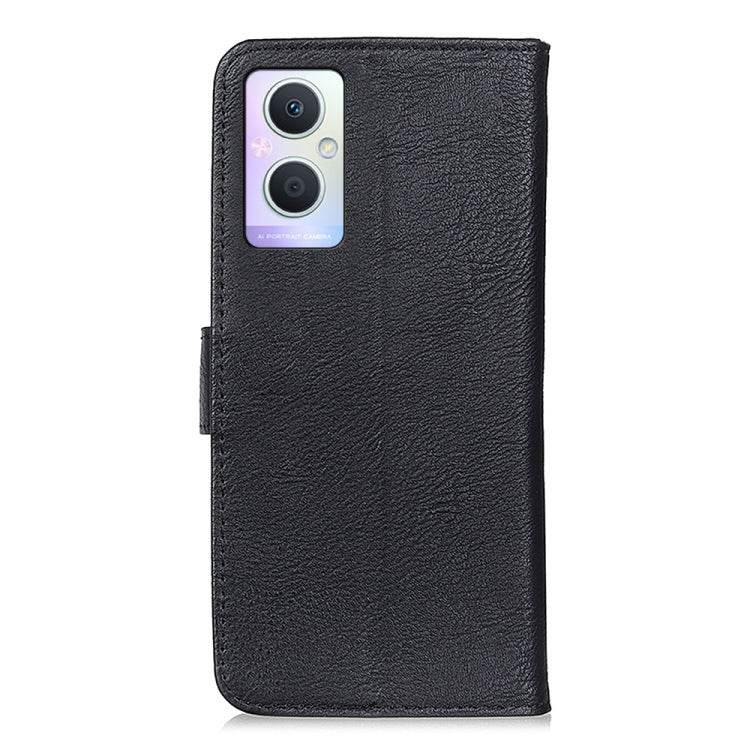 For OPPO A96 5G / Reno7 Z / F21 Pro 5G / OnePlus Nord N20 5G KHAZNEH Cowhide Texture Flip Leather PhoneCase