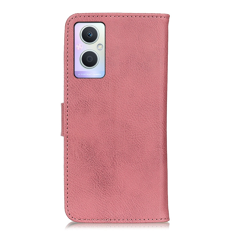 For OPPO A96 5G / Reno7 Z / F21 Pro 5G / OnePlus Nord N20 5G KHAZNEH Cowhide Texture Flip Leather PhoneCase