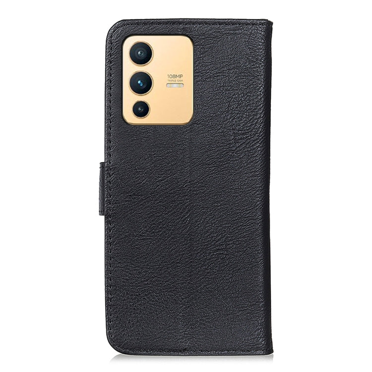 For vivo S12 / V23 5G KHAZNEH Cowhide Texture Flip Leather PhoneCase