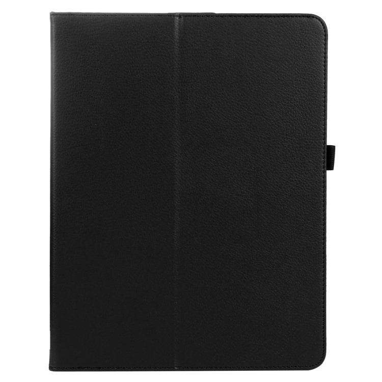 For iPad Pro 12.9 2022 / 2021 / 2020 / 2018 Litchi Texture Solid Color Leather Tablet Case