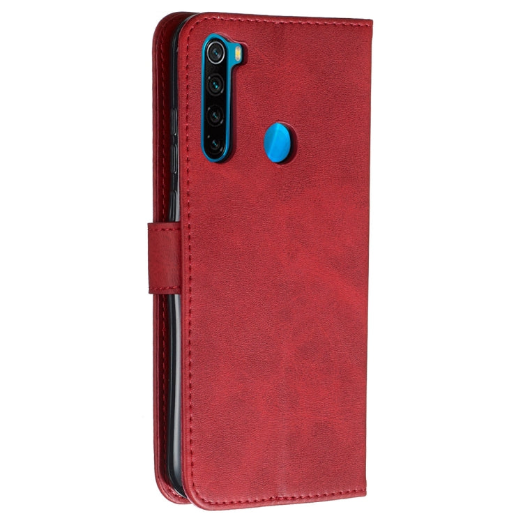 For Xiaomi Redmi Note 8 Fashion Calf Texture Zipper Horizontal Flip PU Leather Case, with Holder & Card Slots & Wallet