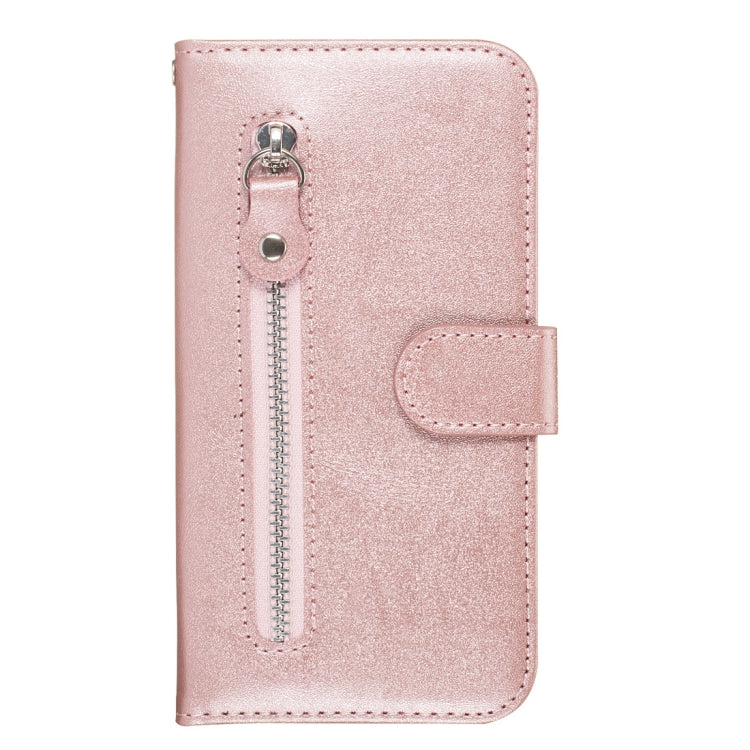 For Xiaomi Redmi Note 8 Fashion Calf Texture Zipper Horizontal Flip PU Leather Case, with Holder & Card Slots & Wallet