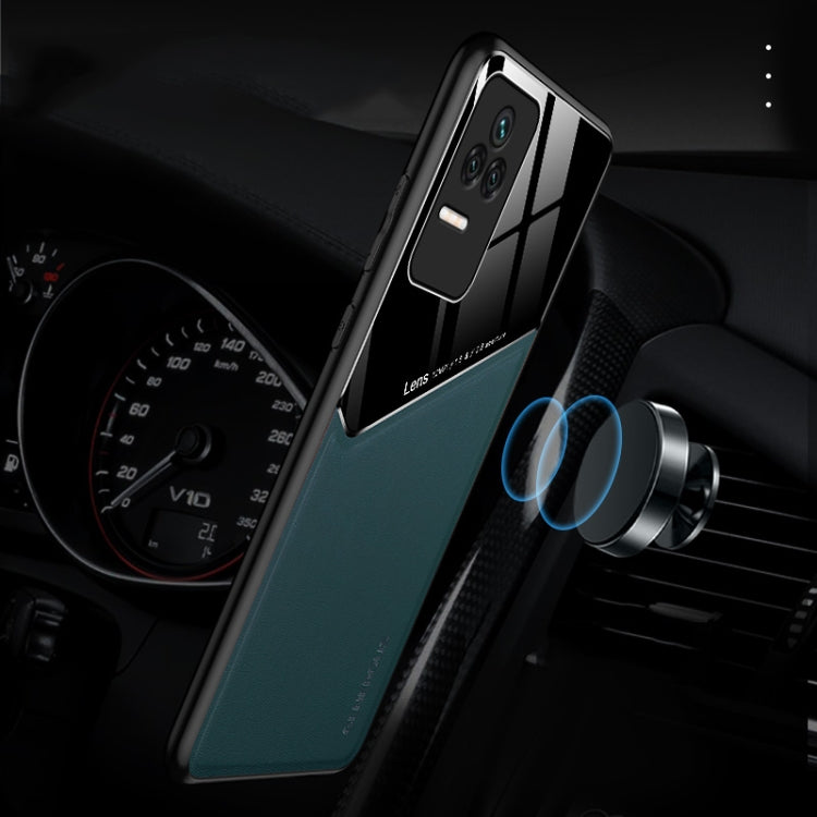 For Xiaomi Redmi K50 Pro All-inclusive Leather + Organic Glass Phone Case