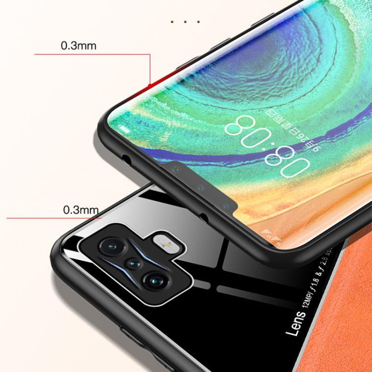 For Xiaomi Redmi K50 Gaming All-inclusive Leather + Organic Glass Phone Case