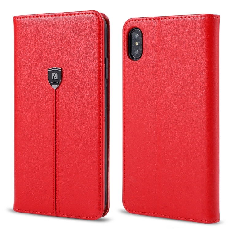 For iPhone XR Microfiber Horizontal Flip Leather Case with Holder & Card Slots & Wallet