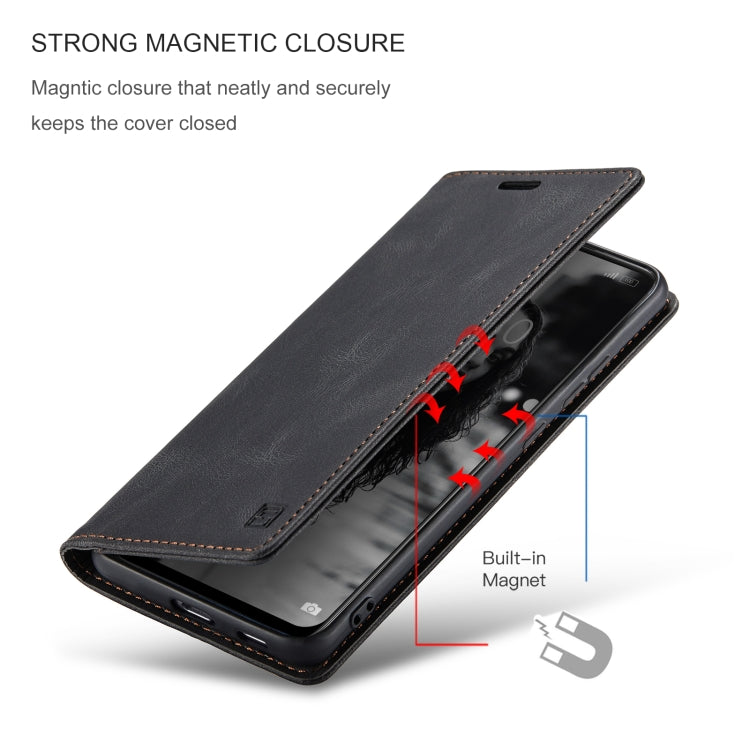 For Xiaomi Mi 11 AutSpace A01 Skin-feel Crazy Horse Leather Phone Case