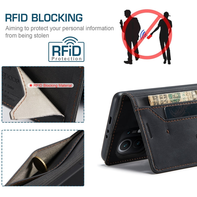 For Xiaomi Mi 11 AutSpace A01 Skin-feel Crazy Horse Leather Phone Case