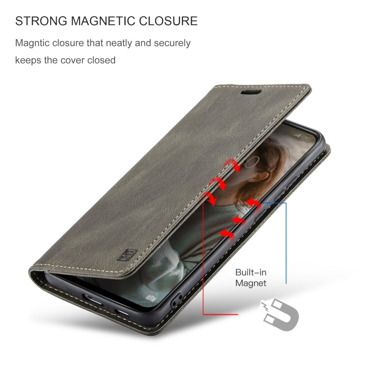 For Xiaomi Mi 11 AutSpace A01 Skin-feel Crazy Horse Leather Phone Case