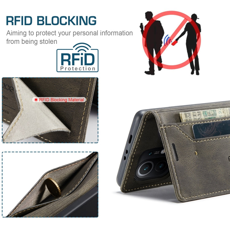 For Xiaomi Mi 11 AutSpace A01 Skin-feel Crazy Horse Leather Phone Case