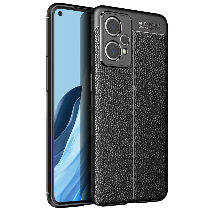 For OPPO Realme 9 Pro+ Litchi Texture TPU Shockproof Phone Case