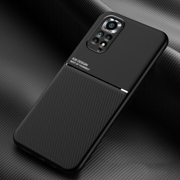 For Xiaomi Redmi Note 11S / Note 11 4G Classic Tilt Magnetic PC + TPU Phone Case
