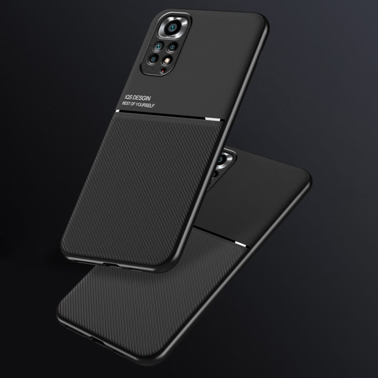 For Xiaomi Redmi Note 11S / Note 11 4G Classic Tilt Magnetic PC + TPU Phone Case