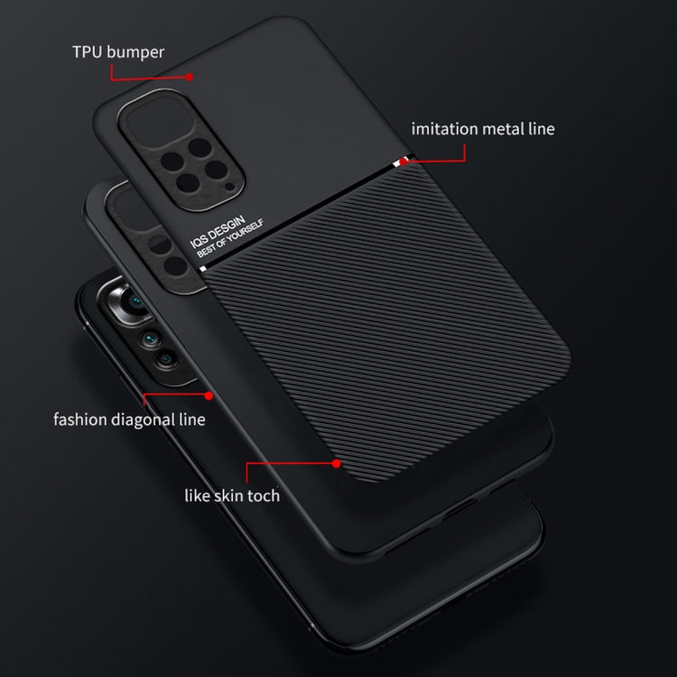 For Xiaomi Redmi Note 11S / Note 11 4G Classic Tilt Magnetic PC + TPU Phone Case