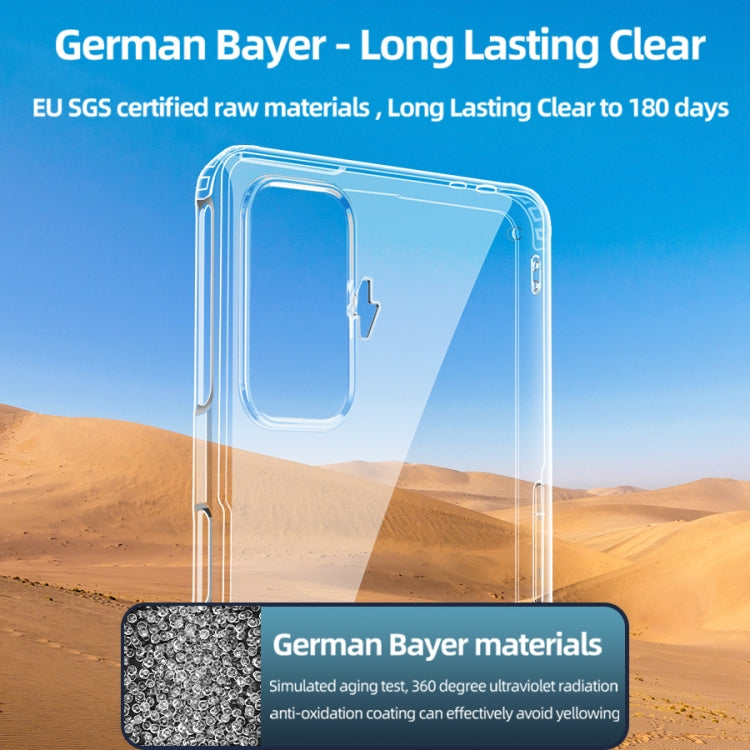 For Xiaomi Redmi K50 Gaming Ice Crystal PC + TPU Phone Case