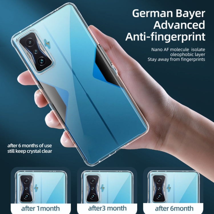 For Xiaomi Redmi K50 Gaming Ice Crystal PC + TPU Phone Case