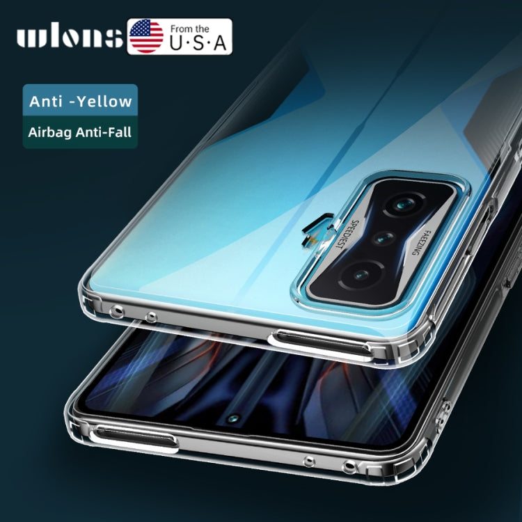 For Xiaomi Redmi K50 Gaming Ice Crystal PC + TPU Phone Case