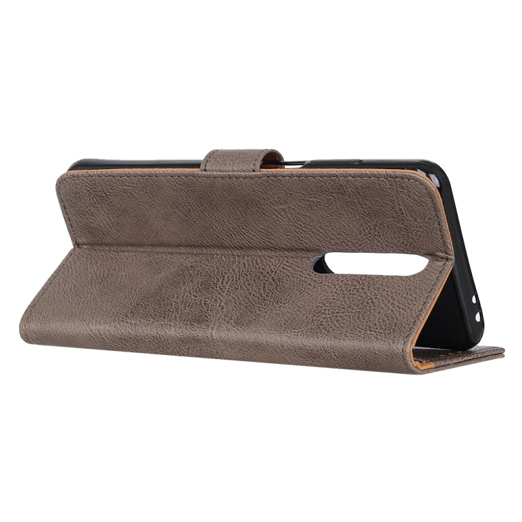 For Xiaomi Redmi K30 Cowhide Texture Horizontal Flip Leather Case with Holder & Card Slots & Wallet