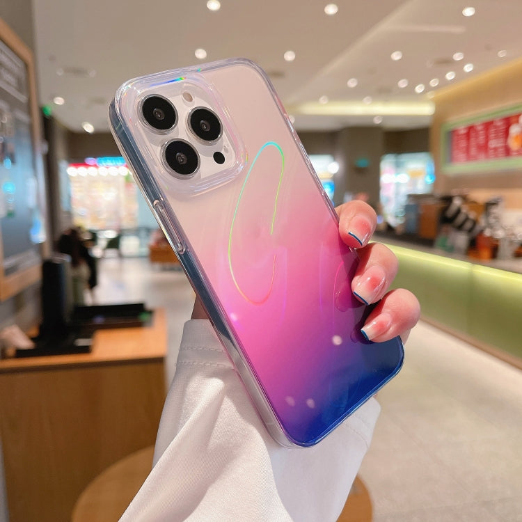 For iPhone 11 Pro Max Laser TPU Shockproof Phone Case