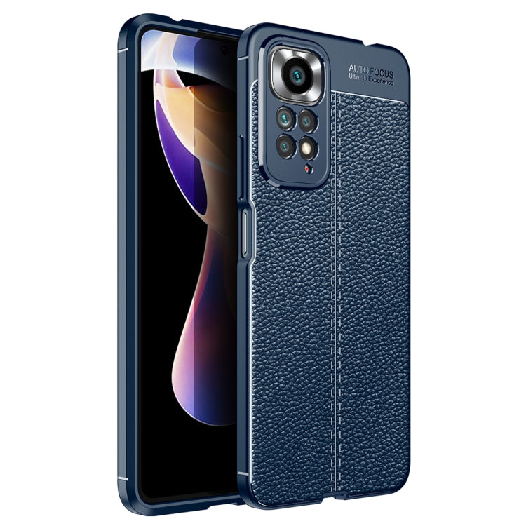 For Redmi Note 11 Pro Overseas Version Litchi Texture TPU Shockproof Phone Case