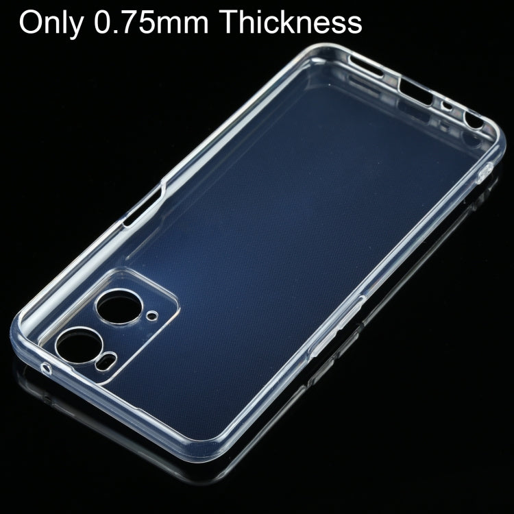 For OPPO A36 0.75mm Ultra-thin Transparent TPU Phone Case
