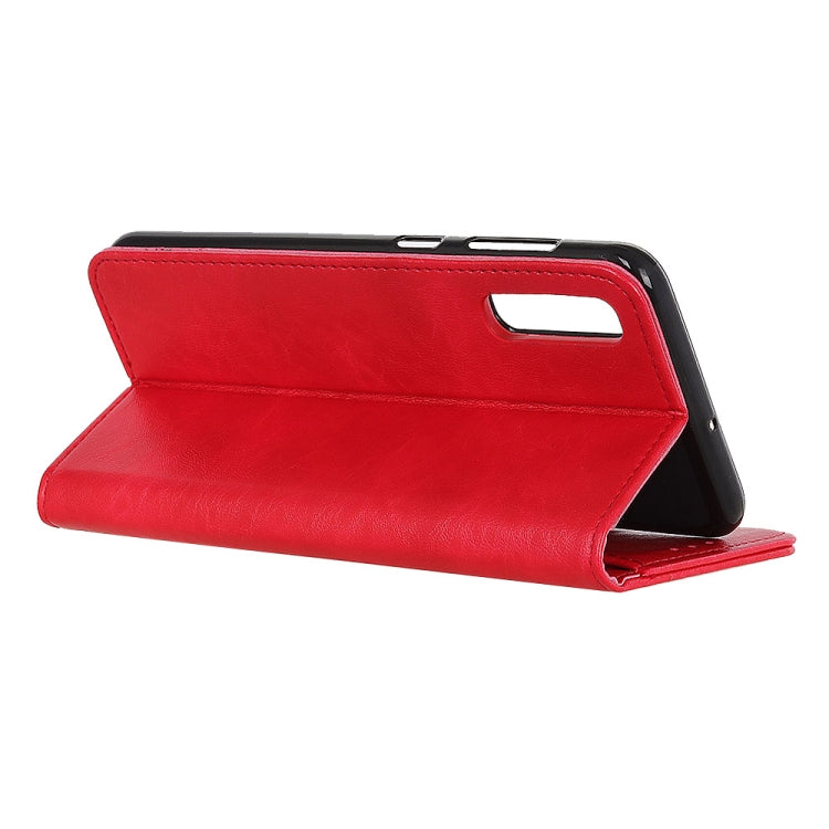 For OPPO Reno 3 Pro Magnetic Retro Crazy Horse Texture Horizontal Flip Leather Case with Holder & Card Slots & Wallet