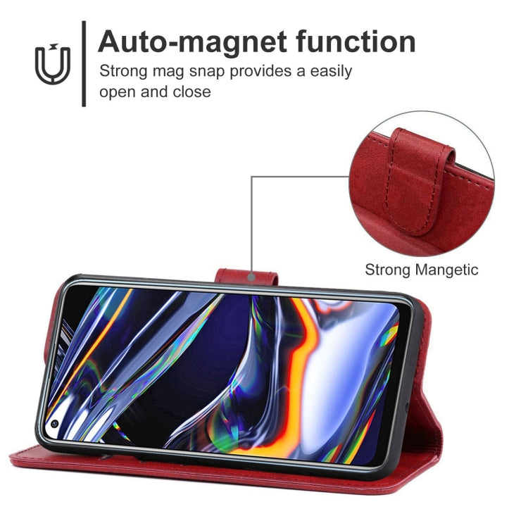 Leather Phone Case For OPPO Realme 7 Pro