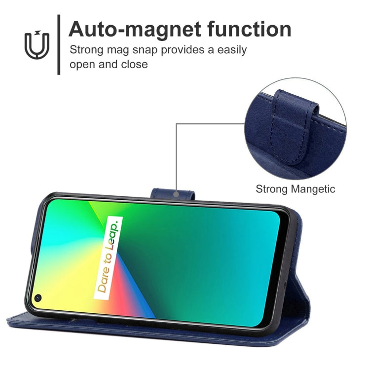 Leather Phone Case For OPPO Realme 7i