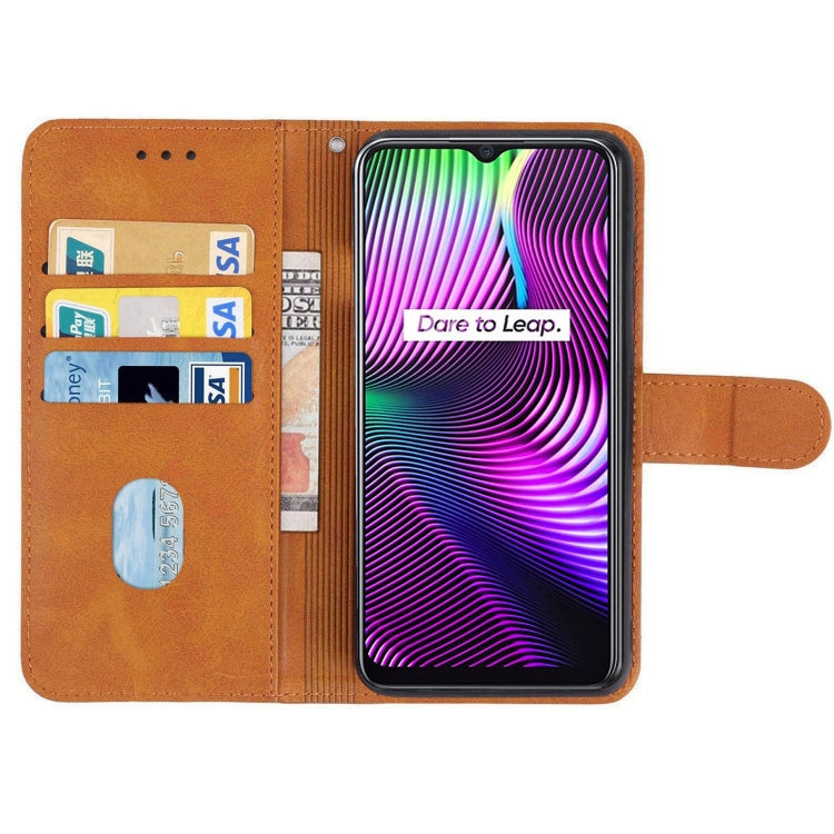 Leather Phone Case For OPPO Realme 7i Global