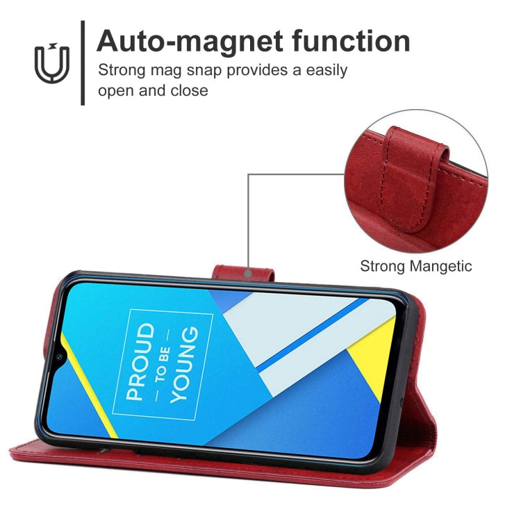 Leather Phone Case For OPPO Realme C2