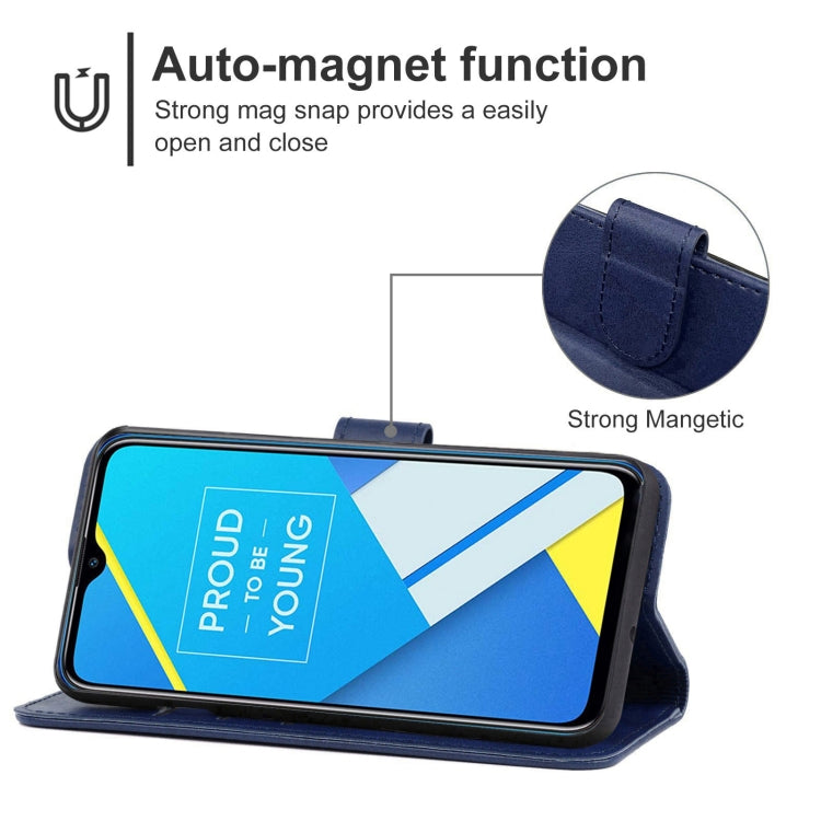 Leather Phone Case For OPPO Realme C2 2020