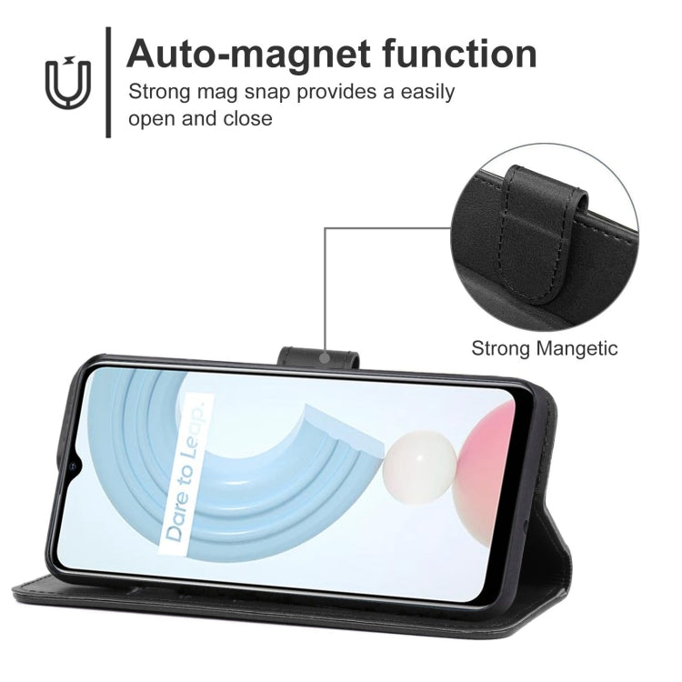 Leather Phone Case For OPPO Realme C21Y