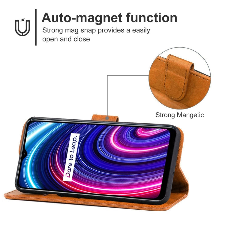 Leather Phone Case For OPPO Realme C25Y