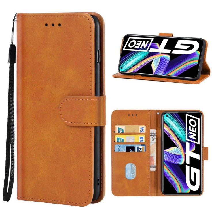 Leather Phone Case For OPPO Realme GT Neo