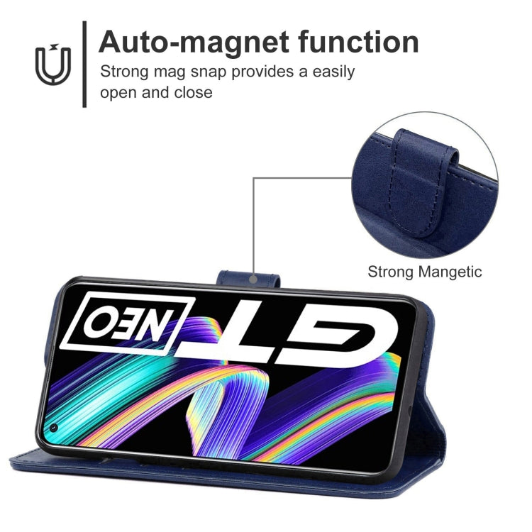 Leather Phone Case For OPPO Realme GT Neo