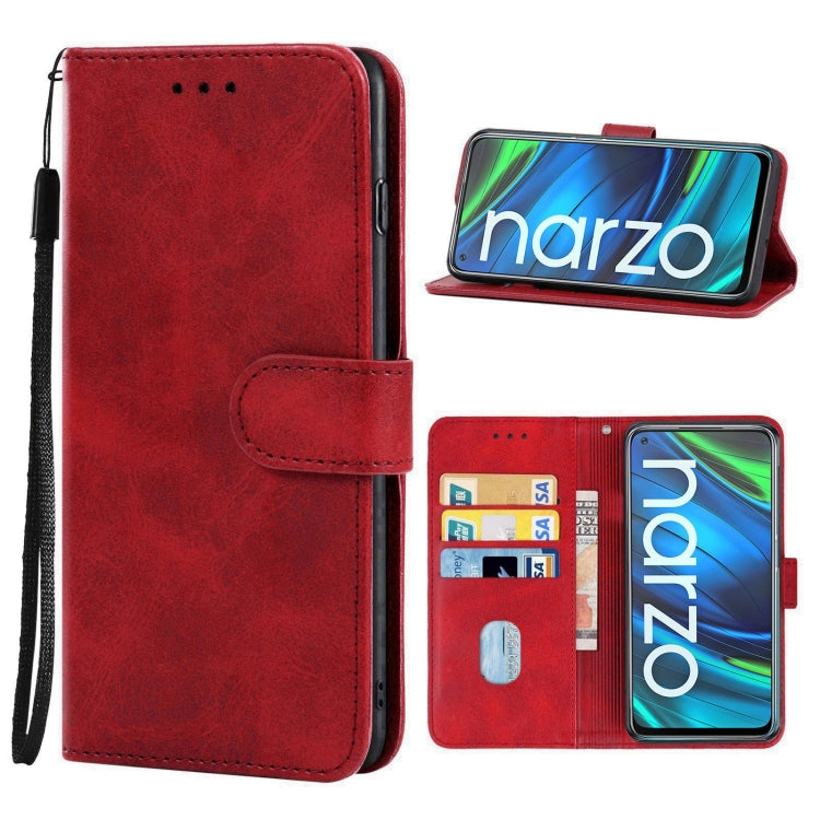Leather Phone Case For OPPO Realme Narzo 20 Pro