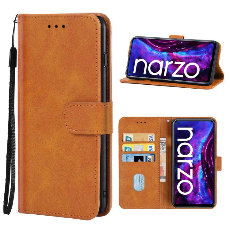 Leather Phone Case For OPPO Realme Narzo 30 Pro