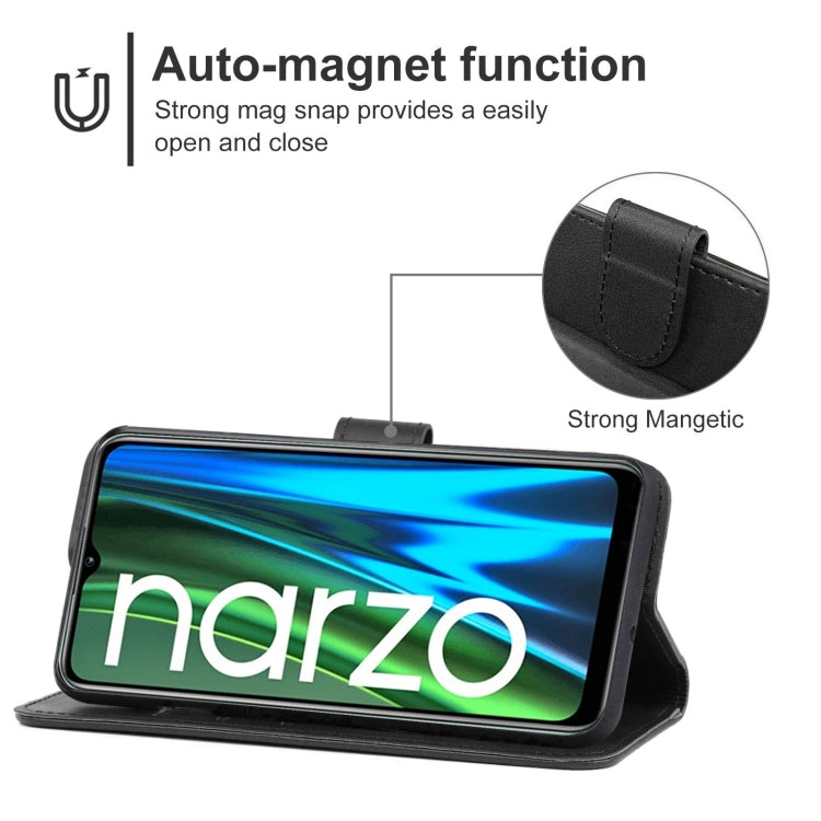 Leather Phone Case For OPPO Realme Narzo 50i