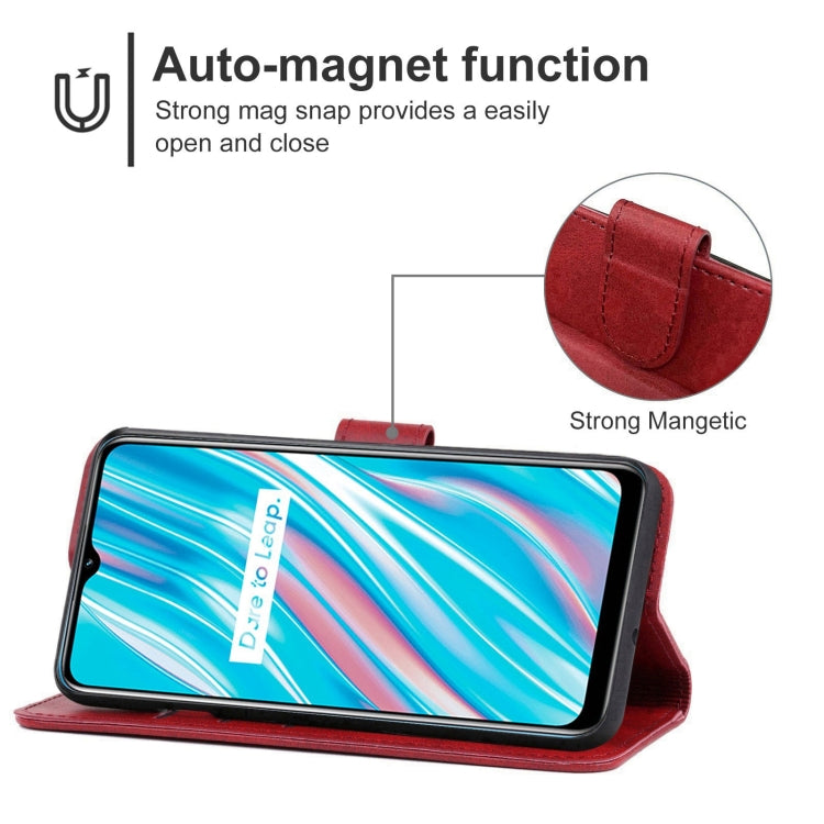 Leather Phone Case For OPPO Realme V11 5G