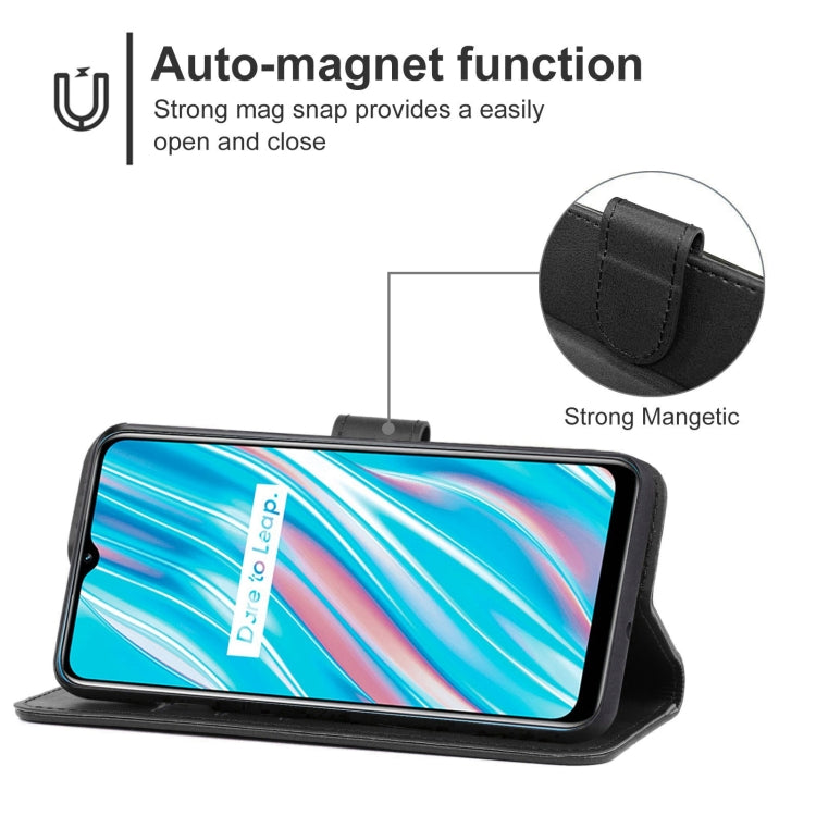 Leather Phone Case For OPPO Realme V11 5G