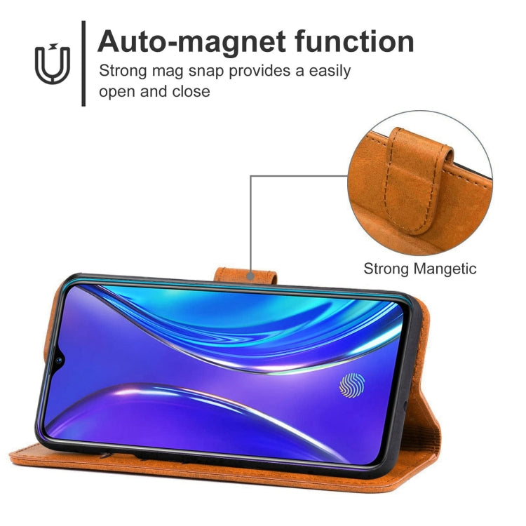 Leather Phone Case For OPPO Realme X2