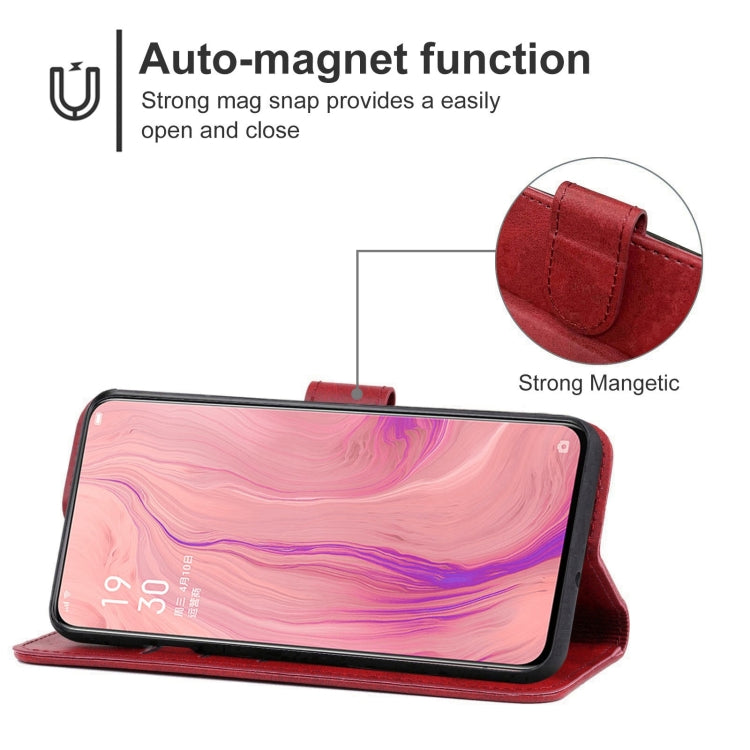 Leather Phone Case For OPPO Reno 10x zoom