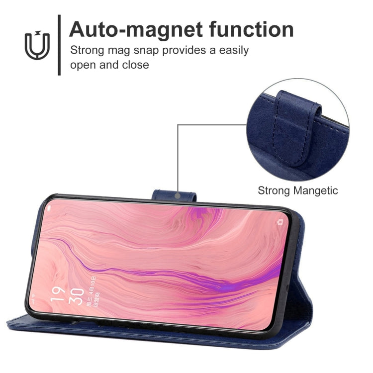 Leather Phone Case For OPPO Reno 10x zoom