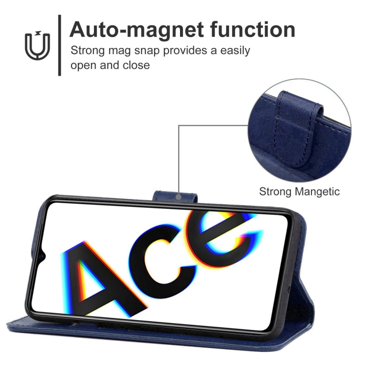 Leather Phone Case For OPPO Reno Ace