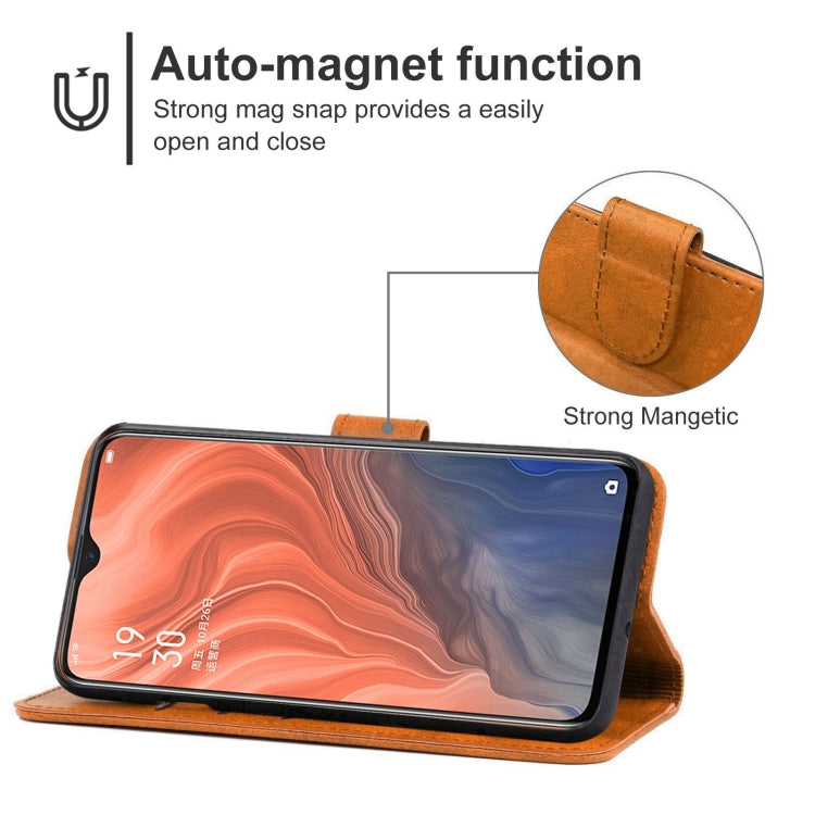 Leather Phone Case For OPPO Reno Z